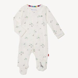 Magnetic Me / Tiny Diny - Organic Cotton Footie / 0-3 Months